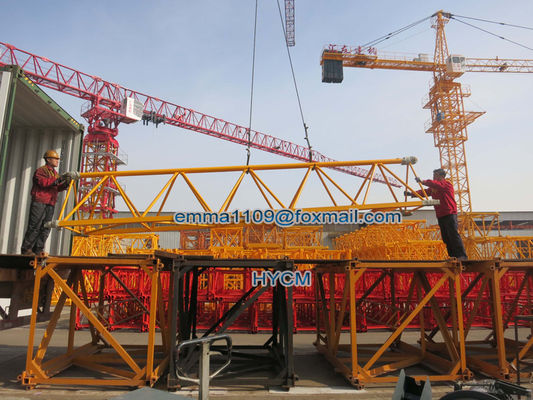 Topkit Types de grues de tour Qtz63 Kren 5 tonnes grúa torre chinoise