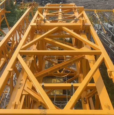 QTZ250 7020 Grue de tour utilisée avec charge maximale de 10 tonnes 70m et mât L68
