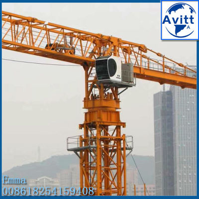 12 tonnes de QTZ250 PT7025 Tour sans haut 70 mètres Boom horizontal 50m hauteur libre