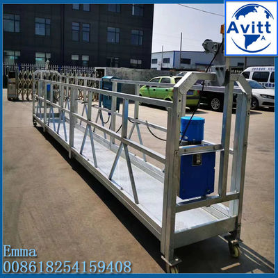 630 kg de charge Cradle de construction ZLP630 avec panneau de commande des ascenseurs
