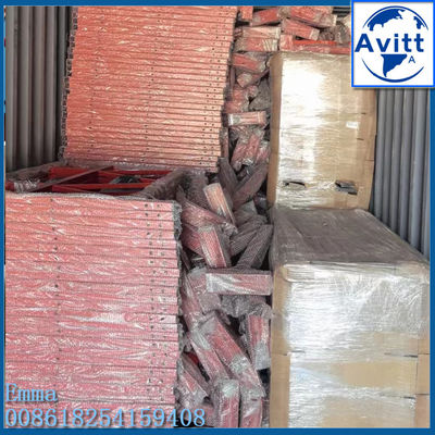 Levé 630 kg ZLP Plateformes de travail suspendues aériennes 6mts long échafaudage suspendu