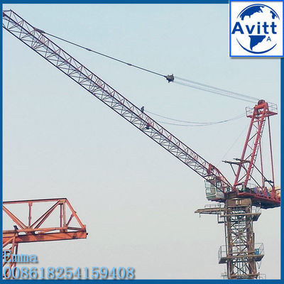 3 tonnes de mini grue de tour de levage de 25 m Boom Jib 2,0t section de mât du bloc de charge de pointe