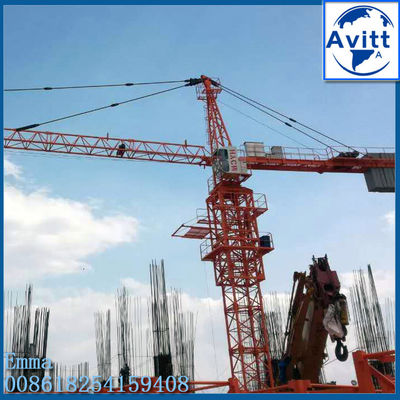 TC5513 Alibaba La grue à tour 55 mètres Boom 8t Max. Capacité de charge