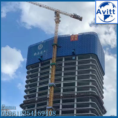 4t QTZ50(PT5010) Grue à tour plate pour la construction immobilière