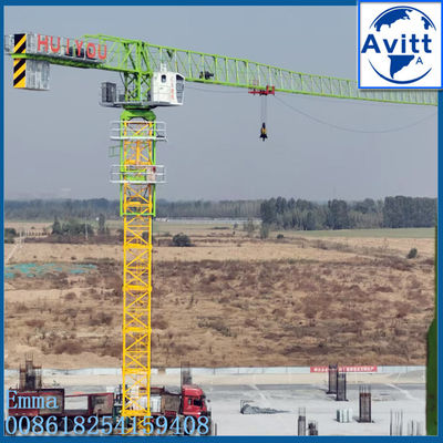 8 tonnes Modèle à chaud PT6013 Maçon à tête de grue Tour hauteur de travail indépendante