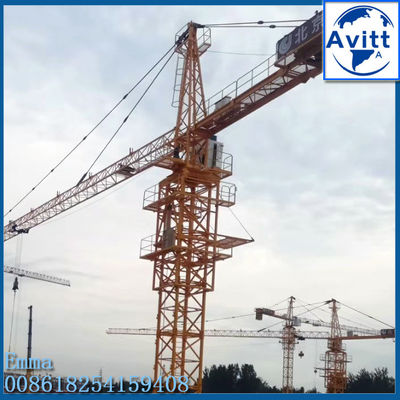 TC5013 modèle 50m Boom petite grue tour fixe et extérieure type auto-escalade