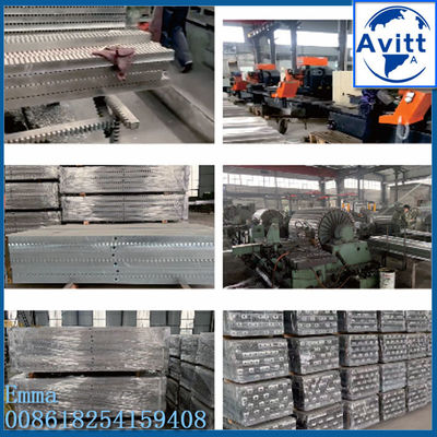 Racks de section de mât pour ascenseur de levage à homme et matériel SC