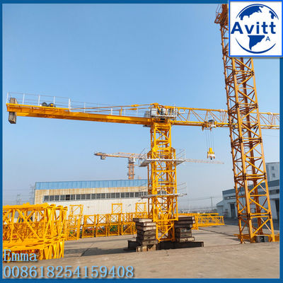 QTZ63 PT5013 Grue à tour topless Autonomie hauteur 30m avec 1,6*2,5M type de mât divisé