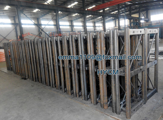 OEM GJJ Construction de sections de mât d'ascenseur avec racks et boulons